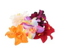 Gatuida 5pezzi Fermaglio Capelli Fiore Artificiale da Donna Forcine Floreali per Capelli Accessori per Forma di Fiore per Matrimonio e Festa