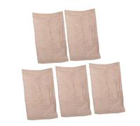 Gatuida 5pezzi Sacchetto in Juta Intrecciata Per Verdura Frutta e Cereali Resistente All Uso Protezione Dalla Luce Capacità Ampia Per Alimenti