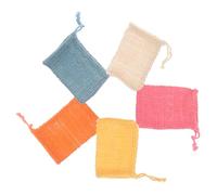 Gatuida 5pezzi Sachet Per Sapone Coulisse Per Bagno Sacchetto Per Bolle Di Sapone Per Creare e Rilasciare Aroma Strumento Di Pulizia Pratico