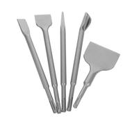 Gatuida 5pezzi Scalpelli Per Perforazione Muratura Inclusi Scalpello Per Piastrelle Scalpello Per Cemento Mattoni e Pietra Per Ristrutturazioni e Costruzioni