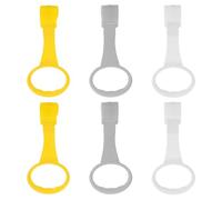 Gatuida 6 anelli per esercizi per bambini per box - ausilio per stare in piedi per bambini piccoli - anelli di presa sospesi per neonati - assistente per esercizi di camminata nel box