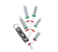 Gatuida 6 molle sperimentali per la scuola: assortimento di elementi a spirale per l'insegnamento in a 0,5n, 1n, 2n, 3n, 10n, adatti per progetti didattici in laboratorio