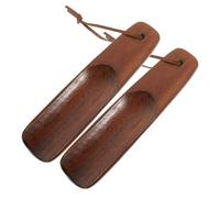 Gatuida 6 Pezzi 1 Set Pratico Calzascarpe Per Calzascarpe Portatili Da Indossare/sfilare Set Di Strumenti Di Sollevamento in Legno Per Viaggi O Uso Domestico