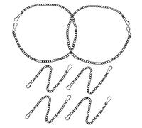 Gatuida 6 pezzi Catene Appendi Piante in Ferro con Gancio Catene Resistenti per Cartelloni Vasi Lanterne e Decorazioni da Giardino e Interno Antinodi e Facili da Installare