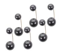 Gatuida 6 Pezzi Chiodi a Bottone Pin Per La Sicurezza Delle Perle Borchie Perno Fermaglio Per Il Colletto Del Maglione Collo Bottoni Spilla Pulsanti Pulsante Bottone Di Perle Piccolo Lega