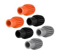 Gatuida 6 Pezzi Copri Bacchette Silenziatori in Silicone per Batteria Riduttori Rumore con Facili da Installare per Pratica Silenziosa e Protezione Bacchette