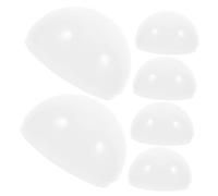 Gatuida 6 pezzi Coprilampada PC Piano Diffusore Antiappannamento per Lampadine LED Sostituzione Paralume Plafoniere Facile Installazione Design Moderno e Durevole