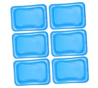 Gatuida 6 Pezzi Di Ghiaccio Gonfiabile Tavolo Da Sabbia Vassoio Per Cibo Refrigeratore Gonfiabile Per Feste Refrigeratori Per Buffet Per Feste Supporto Per Bevande Ghiacciate Bar