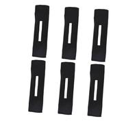 Gatuida 6 Pezzi Fasce per Chioma Donna Nero Funzione Elastica per Creare Acconciature Istantanee per Sport e Matrimoni