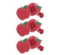 Gatuida 6 Pezzi Fermaglio per Chioma Frutta Rosso in Lega, Stile Carino | Piccolo Accessorio Leggero e Comodo, Facile da Usare, Doma Ciocche Ribelli, per Bambine e Ragazze