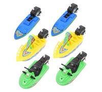 Gatuida 6 pezzi Giocattoli Vasca Bagno in Plastica Barche Vela Motoscafi e Speedboat per Design Sicuro e Resistente Gioco da Bagnetto per Ragazzo Ragazza e Piccoli