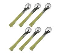 Gatuida 6 pezzi Massaggiatori Occhi in Metallo Resistente Applicatori per Crema e Trattamento Occhiaie Favoriscono Assorbimento e Circolazione Compatti e Portatili per