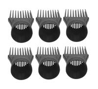 Gatuida 6 pezzi Pettine Diffusore Termoresistente per Phon Accessorio Pettine Denti Larghi per Asciugatura e Styling Capelli con Ugello Concentratore per Districare e Modellare