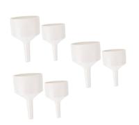 Gatuida 6 Pz Imbuto in Ceramica Imbuto Di Riempimento Scientifico Dei Laboratori Strumento Filtro Buchner Filtrante Buchner Strumento Per L'aula Bianca