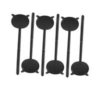 Gatuida 6 Pz visiera di visione Strumento per test della vista nero strumenti oculari in plastica strumento per occludere gli occhi forniture per esami oculistici palmare Occlusore
