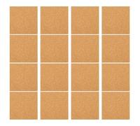 Gatuida 60 Fogli Quadrati Autoadesivi in Sughero 100X100X1Mm Cuscinetti Protettivi per Tavoli e Sottobicchieri Supporti in Sughero per Lavori Artigianali Fai da Te e Decorazioni Murali