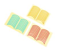 Gatuida 60 Pezzi Etichette Manometro Adesive 50mm in Polistirene Codifica Colore Rosso Giallo Verde, Etichette Identificative per Misuratore di Pressione Industriale, Facile Applicazione