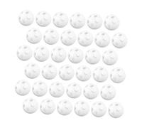 Gatuida 60 pezzi Palline Sonaglio Bianche in Plastica per Giocattoli Morbidi e Accessori DIY Sonagli Sensoriali Sicuri e Resistenti per Ragazzo Ragazza per Riparazioni e Progetti Creativi