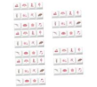 Gatuida 60pezzi Tastiera Meccanica Keycap Con Design Ergonomico e Sublimazione Cinque Lati Keycaps Resistenti e Facili Da Installare Per Appassionati Di Tastiere Meccaniche