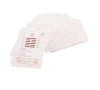 Gatuida 64 Pezzi I Ching Gua Pai mi chiedo bronzi cinesi antichi mazzo di molte cose giocattoli sensoriali alla rinfusa gioco le carte I ching card i ching ornamenti io ching monete Carta