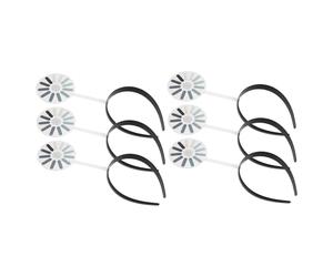 Gatuida 6pezzi Fascia per Capelli Simbolo di Caricamento Accessorio Originale per Feste e Social Media Comoda e Versatile per Donne