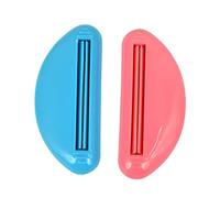 Gatuida 6pezzi Kit Estrattore Dentifricio Manuale Per Accessori Da Bagno Squeezer Blu e Rosso Pratico Per Casa e Igiene Personale