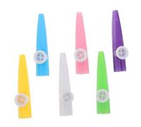 Gatuida 6pezzi Strumenti Musicali Giocattolo Kazoo in Plastica Per Ragazzo Ragazza Piccoli Giocattoli Musicali Educativi Per Scuola Materna e Apprendimento Musicale