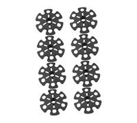 Gatuida 8 Accessori Trekking Snowflake Disk Per Bastoni Da Passeggio Puntali Resistenti Per Escursionismo in Fango E Neve Facili Da Installare E Portatili