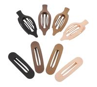 Gatuida 8 fermagli per capelli piatti: fermagli per capelli francesi opachi, grandi fermagli antiscivolo per donne - accessori per capelli minimalisti per il lavoro o l'uso quotidiano