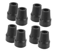 Gatuida 8 Pezzi Puntali Antiscivolo Gomma per Bastoni Coperture Resistenti per Trekking Compatibili con Superfici Indoor e Outdoor Maggiore Stabilità e Comfort nella Camminata