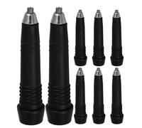 Gatuida 8 punte per bastoni da trekking: punte per bastoni da trekking, di ricambio per da, per da passeggio, piede in acciaio al tungsteno appuntito per attività all'aperto e sui sentieri.