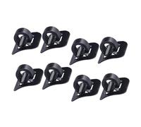 Gatuida 8 Set Clip C Cavo Bici con Supporto Adesivo Guaina Cambio in Lega Alluminio Guida Cavi per Deragliatore e Freni Mountain Bike e Strada Accessori Bici Corsa Resistente e Facile da