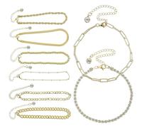 Gatuida 8pezzi Bracciali Da Donna Regolabili Di Stili Diversi Bracciali Alla Moda Per Donne e Ragazze Per Ogni Occasione
