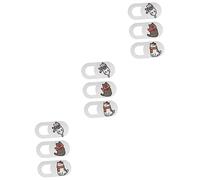 Gatuida 9pezzi Copertura Webcam Creativa Protezione Privacy Per Laptop Smartphone e Tablet Design Originale e Chic Copertura Antipeeping Per Telecamera Non Rovina Portatile e Facile Da