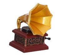 Gatuida Accessori Decorazione Espositori Scultura E Accessori Per La Casa Retro Libreria Decorazioni - Piccolo Disco Display Decorazione Stanza