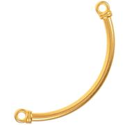 Gatuida Accessori per Braccialetti Mezzaluna in Lega Oro Resistenti alla Rottura per Gioielli Fai da Te dallo Stile Semplice ed Elegante Adatti All'uso Quotidiano e Feste
