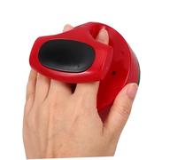 Gatuida Accessori per Tavolo Hockey su Ghiaccio Pusher di Colore Rosso Dischi di Colore Rosso Ricambi per Gioco Competitivo e Divertimento Familiare