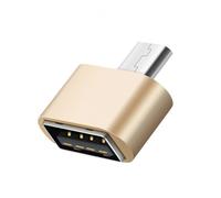 Gatuida Adattatore Otg Micro USB Lettore Schede Memoria Portatile Espansione Dati per Smartphone e Tablet USB Keyboard Mouse Compatibile Colore Casuale