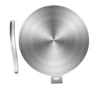 Gatuida Adattatore Piastra Induzione in Acciaio Inossidabile Diffusore Calore Resistente Temperature per Cucine Induzione Scongelamento Rapido Uniforme del Calore