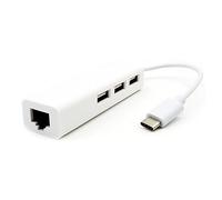 Gatuida Adattatore Tipo C con Porta Lan e Hub USB per Connessione Ethernet Stabile e Trasferimento Dati Efficiente su Dispositivi Type-c