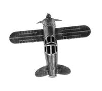 Gatuida Aereo Decorativo in retrò Vintage per Bar e Studio Modellino Aereo Piccolo Robusto Design