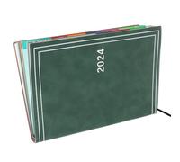 Gatuida Agenda Fitness Portatile Verde Scuro Quaderno Organizzatore Giornaliero per Allenamento e Gestione Planner Autodisciplina per Uomini e Donne Taccuino Appunti Efficienza