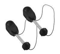 Gatuida Ancoraggio con Blocco pagaia 2 Pezzi | Staffa per timone con Asta di bloccaggio pagaia Kayak | di Ancoraggio Sicuro per Remi Kayak con Vite a Sfere di Fissaggio | Ferramenta per Barche per la