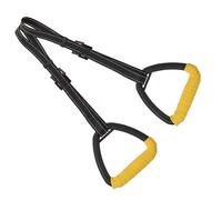 Gatuida Anelli da Ginnastica per Esercizi di Trazione e Stretching con Cinghie Resistenti in Acciaio per Allenamento Fitness Casa Adatti per Calisthenics e Riabilitazione