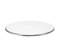 Gatuida Anello per induzione per pentola calda: anello da tavolo in acciaio inossidabile - cerchio di affondamento per fornello - adattatore per piastra di calore, accessorio per la prevenzione delle