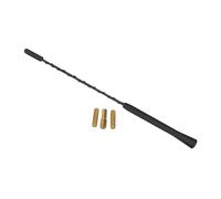Gatuida Antenna Auto Corto in Alluminio per Radio Am Fm Sostituzione Segnale Stabile e Compatibilità Ampia con Viti per Montaggio Facile