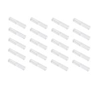 Gatuida Astuccio Pratico e Facile da Trasportare Design a Piastra Fissa in Plastica Colore Assortito Confezione da 20 Pezzi per Penne per Studenti e Famiglia