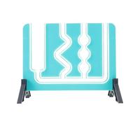 Gatuida Attrezzatura didattica per la fisica: dimostratore della relazione tra portata e pressione del fluido per l'insegnamento della fisica nelle scuole superiori