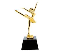 Gatuida Balletto Scultura in con Base Nera e Dorata Premio per Competizioni e Spettacoli Statua Decorativa per Bambine Idea Festa e Talent Show