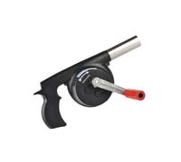 Gatuida Barbecue Manuale Soffiatore Portatile in Abs e per Grill e Picnic all Elettricità con Impugnatura Ergonomica